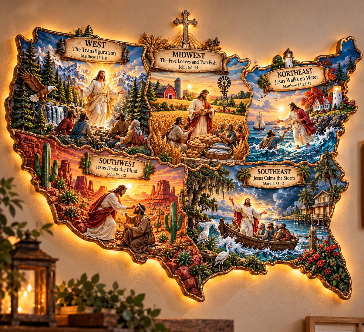 ✝️ Five Regions. Five Miracles. One Unshakable Faith! 🇺🇸 A Beautiful Tribute to God's Love & Blessings!