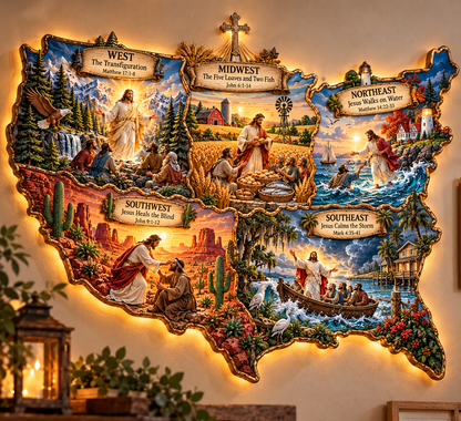 ✝️ Five Regions. Five Miracles. One Unshakable Faith! 🇺🇸 A Beautiful Tribute to God's Love & Blessings!