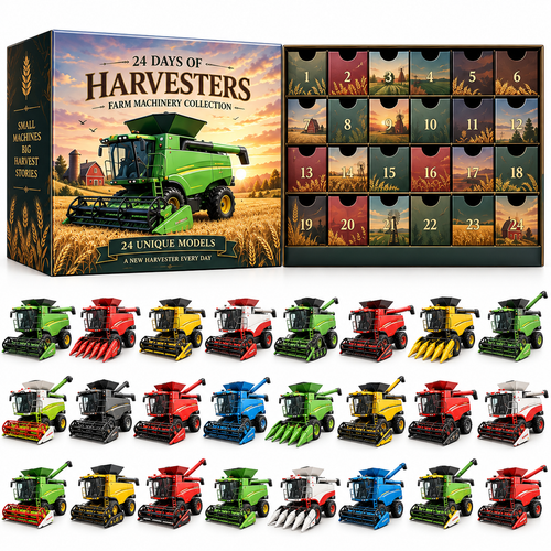 24 Days of Harvesters – Farm Machinery Advent Calendar | 24 Unique Collectible Combines