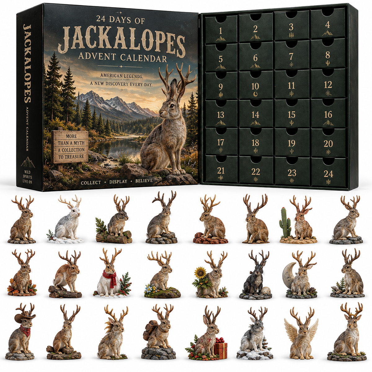 🌲 24 Days of Jackalopes – 24 Wild Legends, One Extraordinary Collection