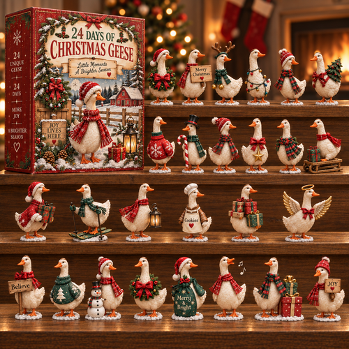 🪿🎄 24 Days of Christmas Geese – A Nostalgic Farmhouse Holiday Collection