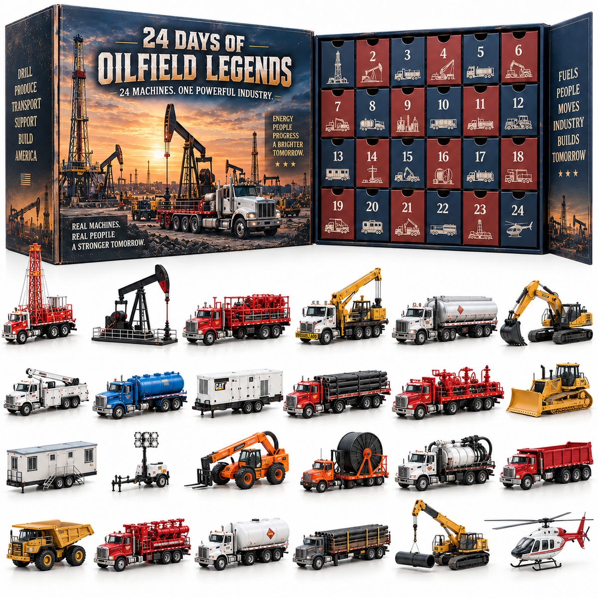 🔥 Built by Hard Work, Remembered for Generations! 🇺🇸 2026 – 24 Days of American Industrial Legends