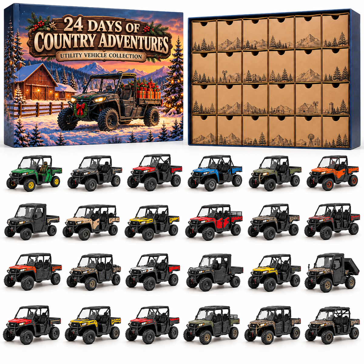 🔥 Ready for a Country Adventure?! 🚜 2026 UTV Advent Calendar – 24 Days of Rugged Rides & Farm Life!