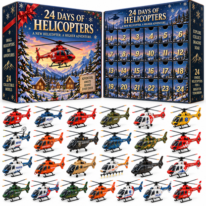 24 Days of Helicopter Adventures — A New Mission Every Day! 🎄🚁