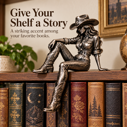 🤠 Born to Be Wild! 🐎 Vintage Western Cowgirl Figurines – A Touch of Wild West Spirit for Your Home
