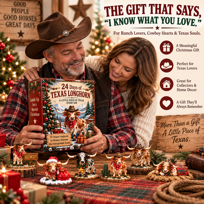 🤠⭐ More Than Christmas — 24 Texas Longhorn Collectibles for Every Cowboy Heart