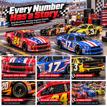 🏎️ Stock Car Racing Advent Calendar – Build Your Dream Racing Lineup