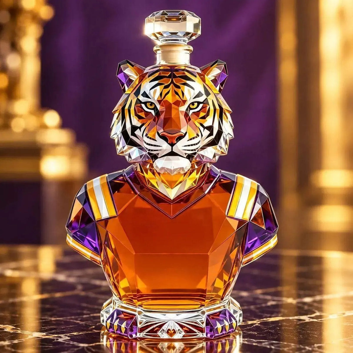 👑 Born to Stand Out?! 🐅 Royal Tiger Crystal Decanter – For Men Who Appreciate the Extraordinary