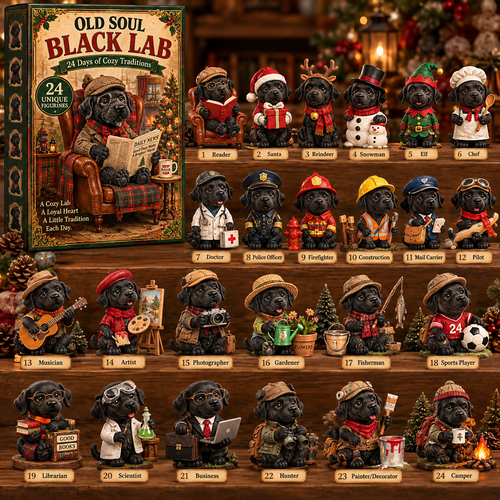 🖤🐾 24 Days of Black Lab Joy 🎄 – Christmas Advent Calendar