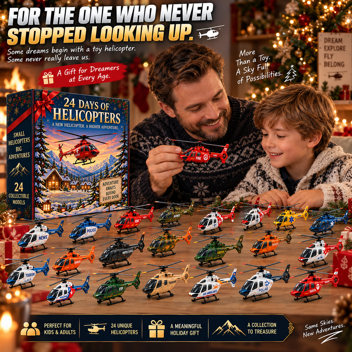 24 Days of Helicopter Adventures — A New Mission Every Day! 🎄🚁