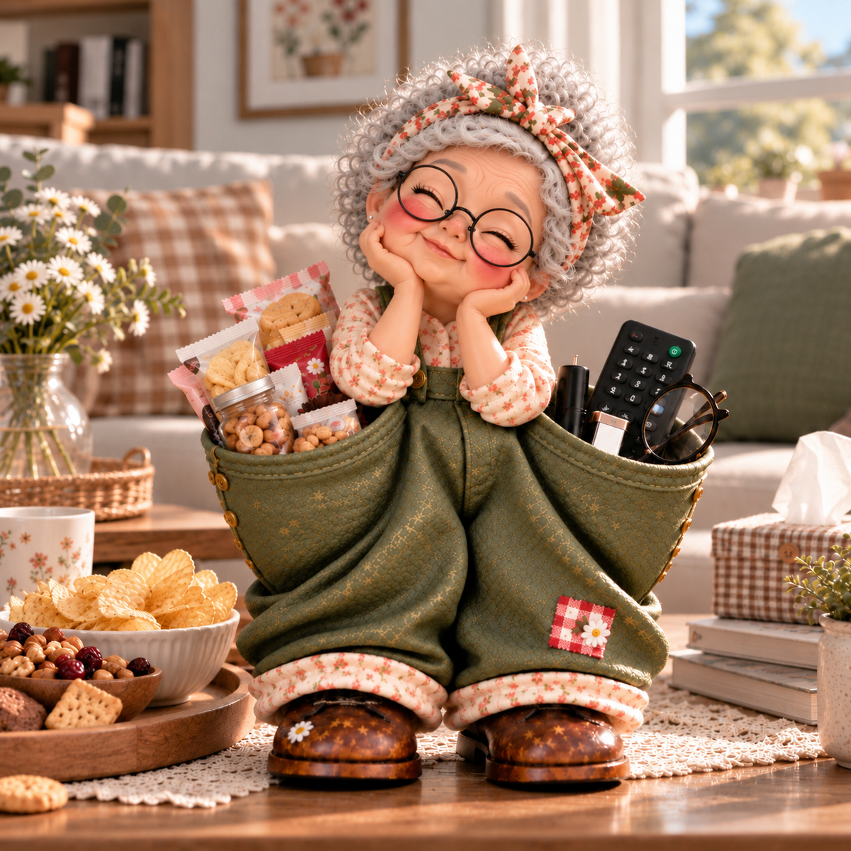 😍Too Cute to Hide, Too Handy to Ignore! – Decorative Storage Figurine