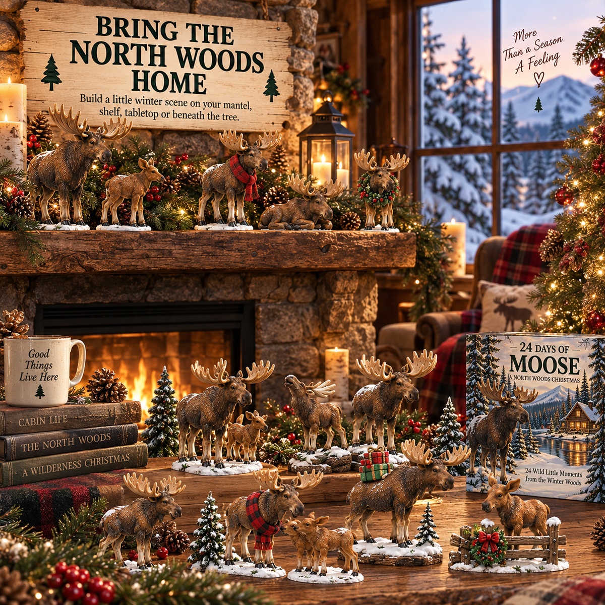 🔥LAST DAY 50% OFF🫎🎄24 Days of Moose – Christmas Advent Calendar 2026