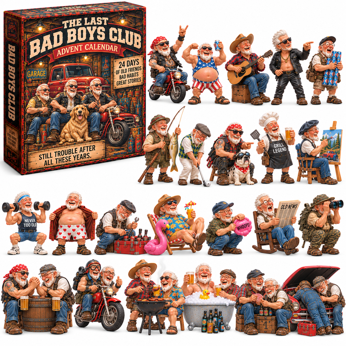 🎄 😎The Last Bad Boys Club – 24 Days of Laughs, Old Friends & Great Memories