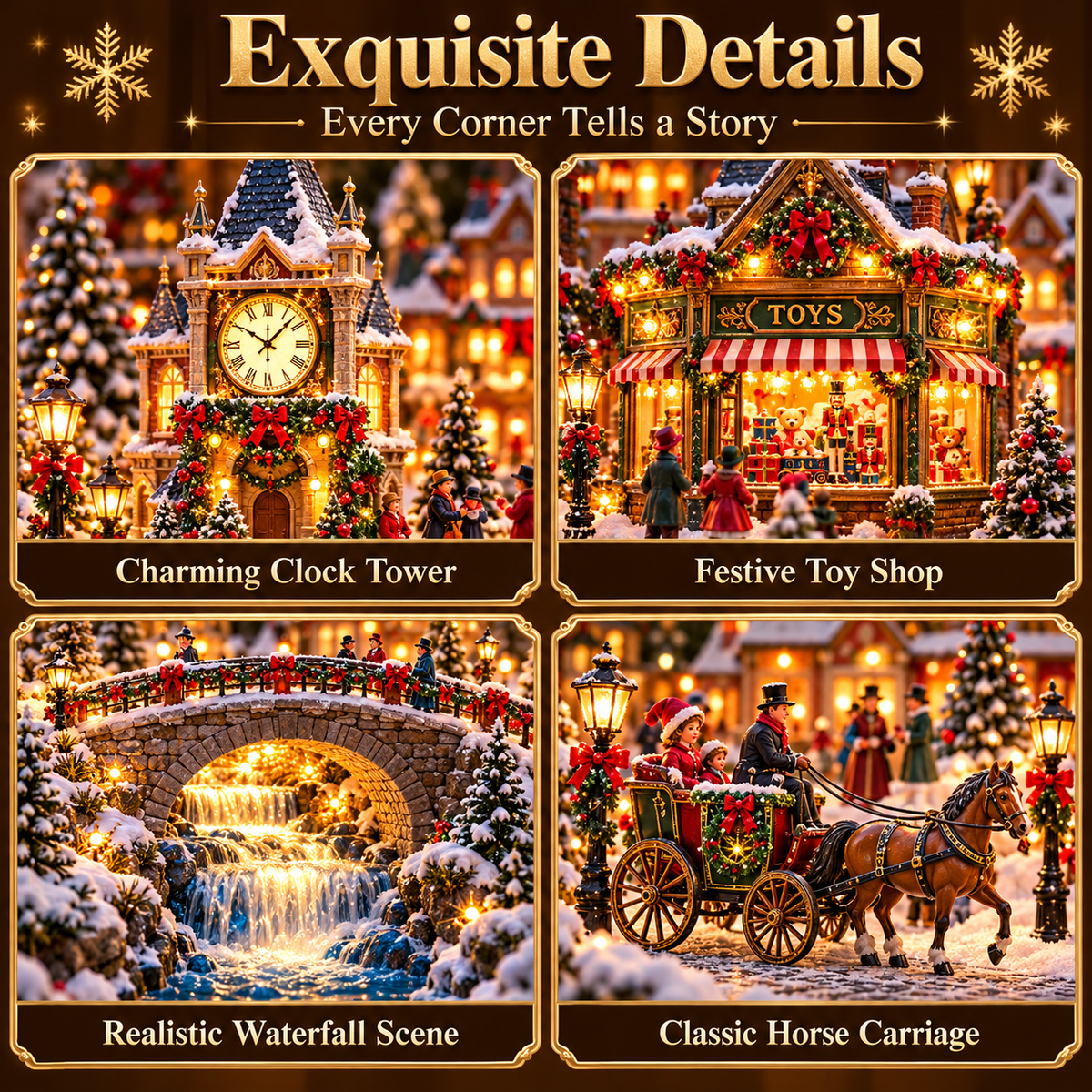 ✨ Ready to Step Back into Christmas Magic? 🐎 2026 Victorian Christmas Village – A Timeless World of Wonder!