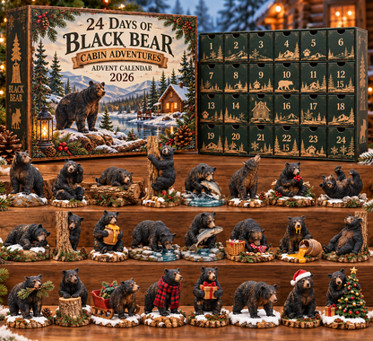 🐻🎄 24 Days of Black Bear Magic – Christmas Advent Calendar 2026