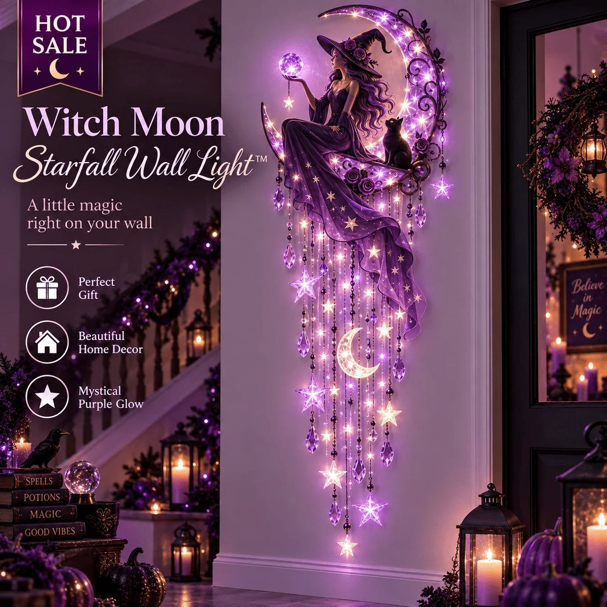 ✨ Bring a Little Witchy Magic to Every Empty Wall