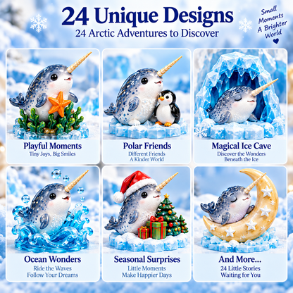 🦄 24 Little Narwhals — 24 Magical Arctic Surprises from the Unicorns of the Sea ❄️