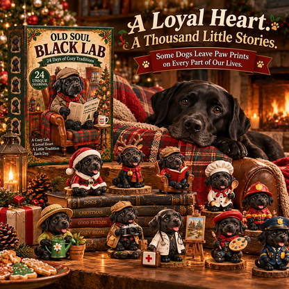 🖤🐾 24 Days of Black Lab Joy 🎄 – Christmas Advent Calendar