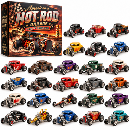 🏁24 Days of Hot Rod Legends – A Classic American Car Collector's Dream