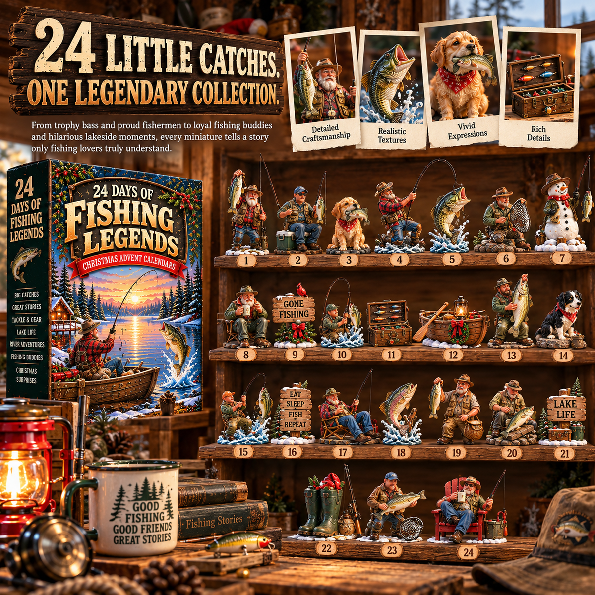 🐟🎁 24 Fishing Surprises, One Unforgettable Christmas – Advent Calendar 2026