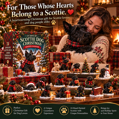 ❤️🐾 24 Little Scotties, A Whole Lot of Christmas Love! 🎄 – Advent Calendar 2026