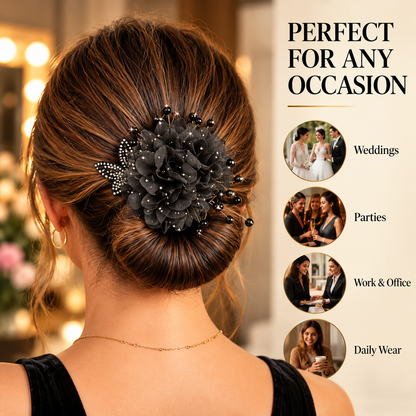 🌸 Magic Hair Bun Maker ✨ – Easy Updo Styling Tool for Effortless Elegant Buns | No Bobby Pins Needed 🦋