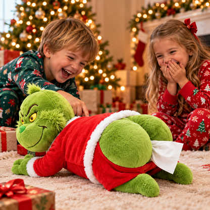 😂 Wait… Tissues Come Out of His Butt?! 🎄 Funny Christmas Plush Tissue Holder – The Gift That Gets Everyone Laughing!